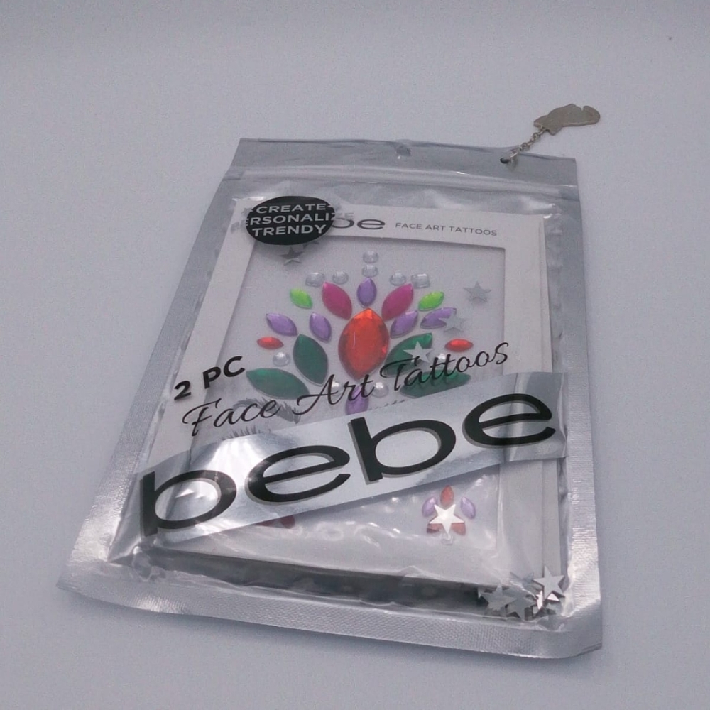 Bebe Temporary Eye & Face Art Tattoo Gems 2 pieces